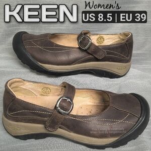 KEEN Women's Brown Mary Jane Presidio Shoes